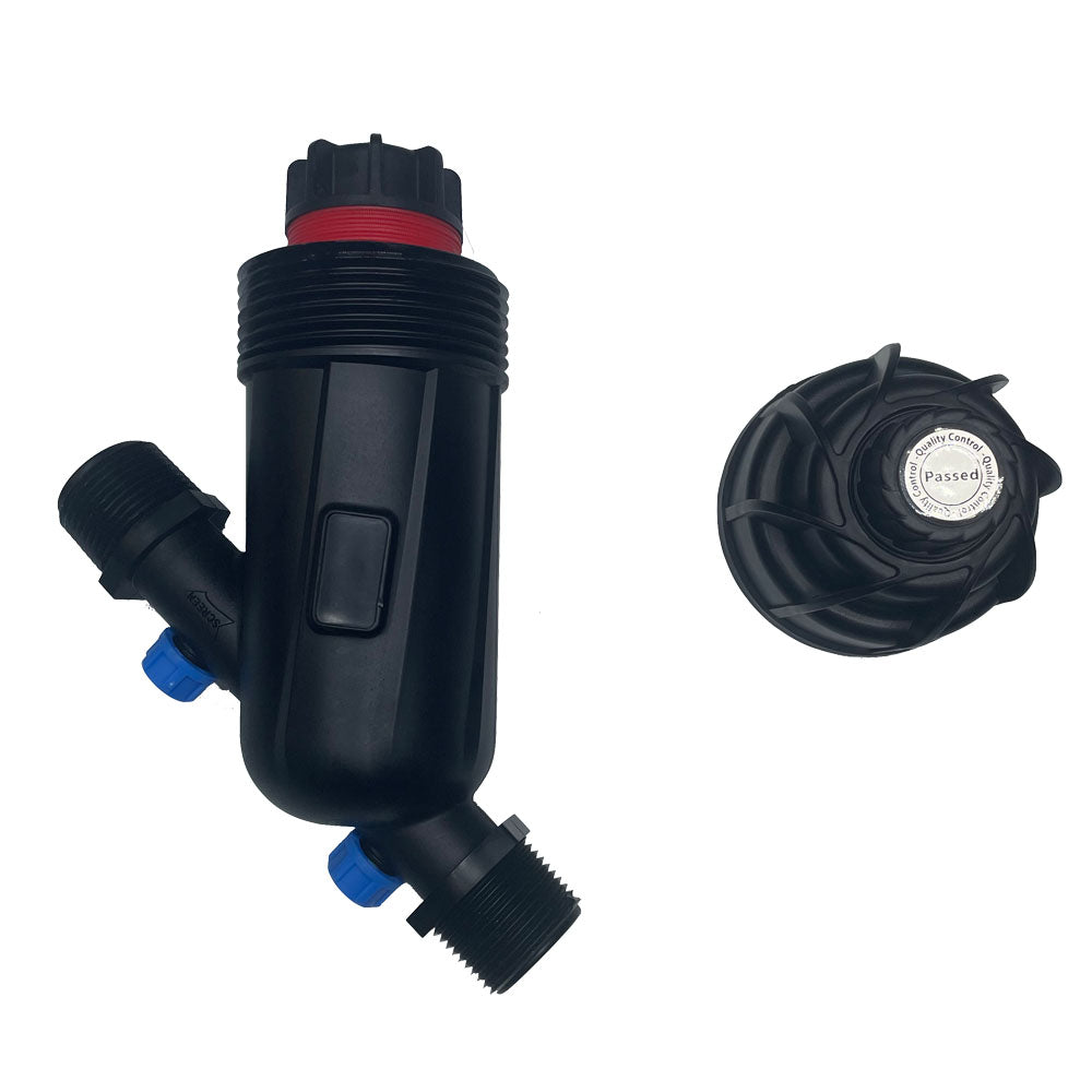 Filtro 1 pulg. discos 120 mesh rosca M-M (20 piezas)